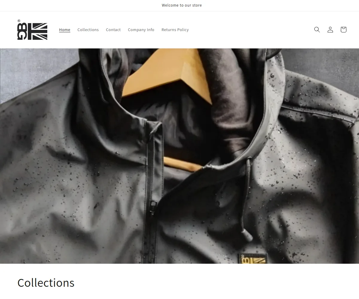 British Made Clothing directory product image